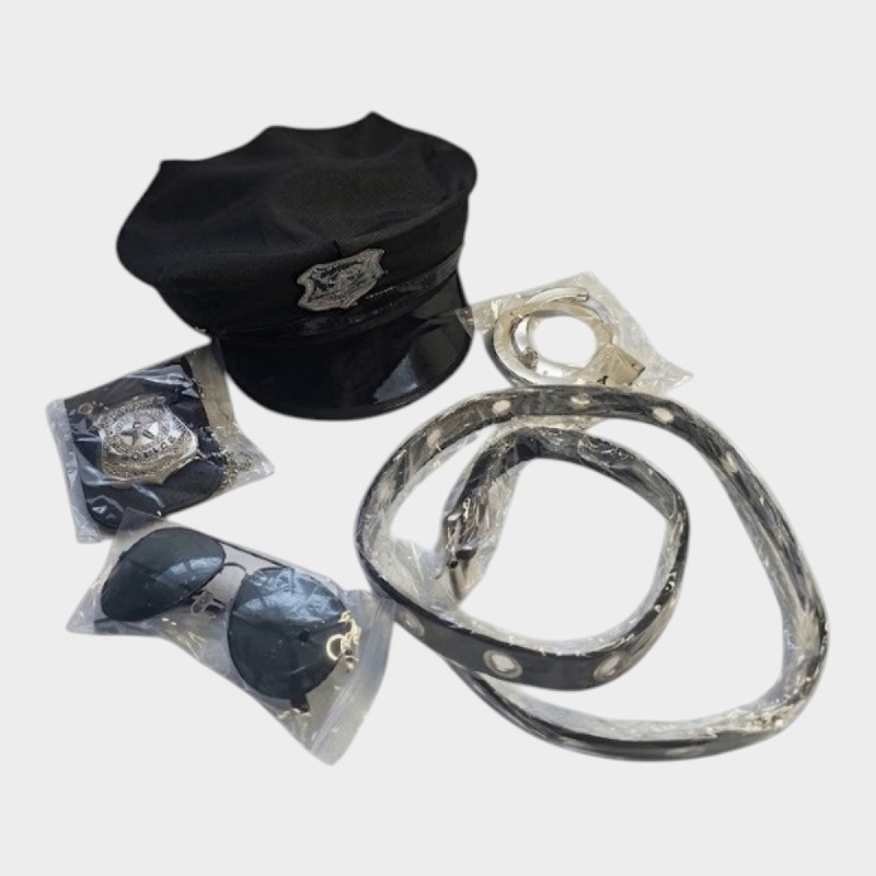 Kids Police Costume Accessory Set 