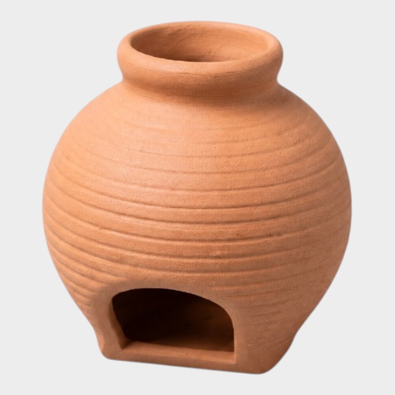 Terracotta Aquarium Cave Hide – Fish Tank Decoration